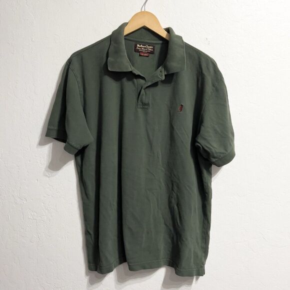 Vintage Marlboro Classic Polo Men's XL Large Shirt Dark Green Embroidered - Picture 1 of 6